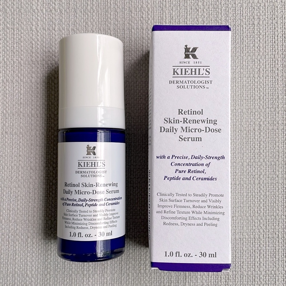 Kiehl's Micro-Dose Anti-Aging Retinol Serum with Ceramides and Peptide